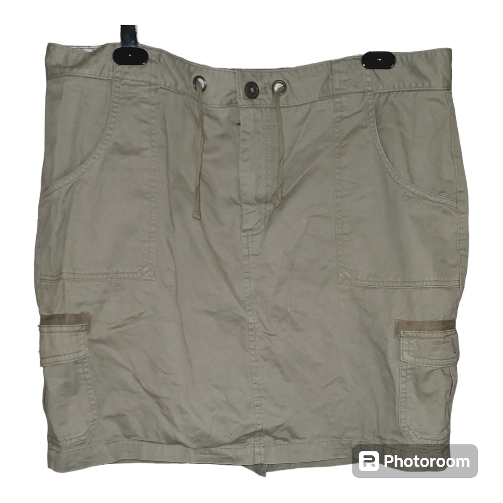 Carhartt Mini Skirt Women's Size 18 Sage Green Casual Party Beach